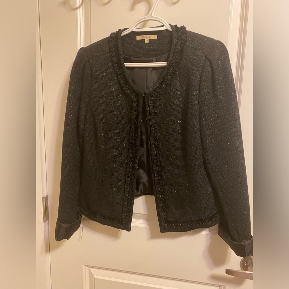 Sparkly tweed jacket